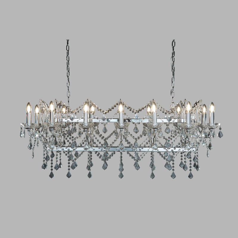 Normandy 14 - Light Candle Style Chandelier