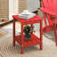 Table Adirondack d'extérieur en PEHD 2 niveaux 14 x 13 po-1906878816
