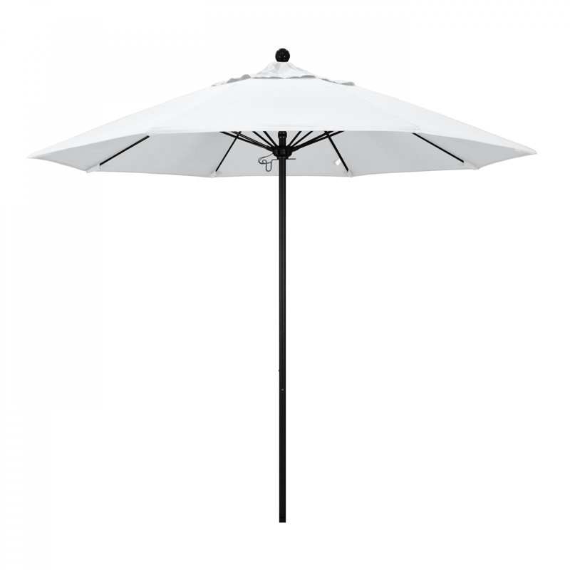 Parasol de marché 9 pi Maria, Toile Sunbrella® naturel