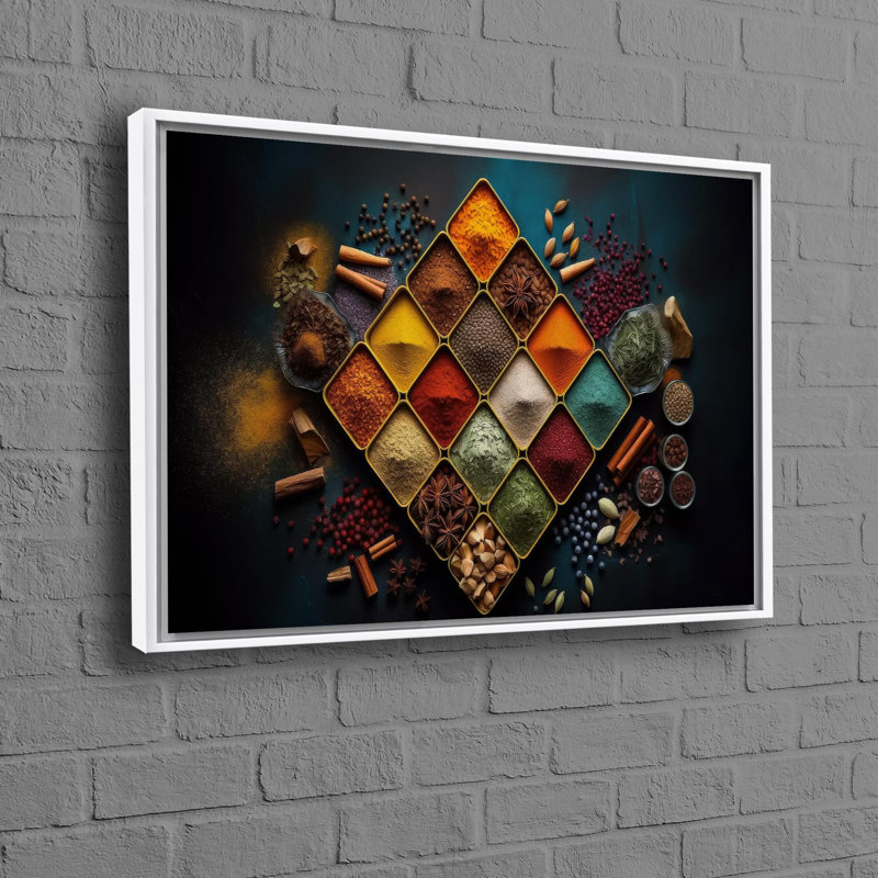 Print on Canvas, 25 cm H x 35 cm W, White, Framed Print without Mat