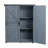 Outdoor Storage Cabinet 55.1"L X 29.1"W X 68.9"H, Garden Shed Tool Shed with Metal Frame Structure for Backyard Garden Patio Lawn