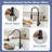 Touchless Kitchen Faucet with Pull Down Sprayer, Motion Sensor Smart Hands-Free Activated Single Hole Spring Faucet for Kitchen Sink-115750788