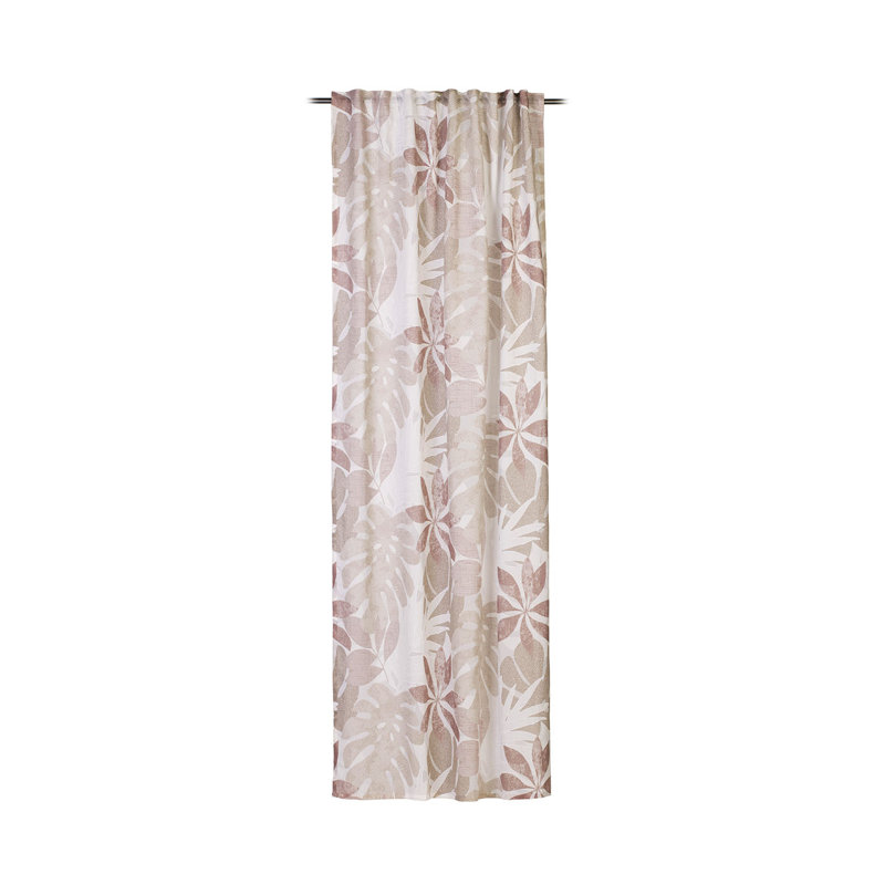 Craigmore Semi Shreer Curtain, Pink