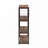 Bob Weathered Oak & Black Finish Bookshelf