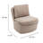 Oliver Armless Swivel Chair-481978662