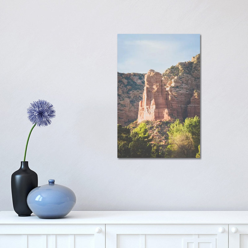 Sunset Over Sedona 1 Piece Wrapped Canvas Wall Art, 30.48 cm H x 45.72 cm W