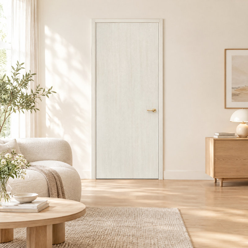 Panneau de porte composite intérieur, 48 po x 80 po, Blanc