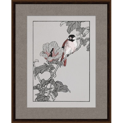 Native Bird Block 5 - Peinture encadrée
