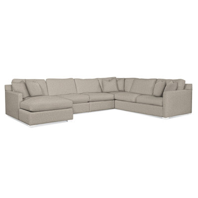 Bel-Air 155" Wide Right Hand Facing Down Cushion Stationary Corner Sectional by Braxton Culler