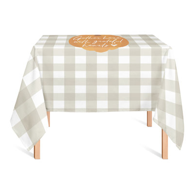Ronald Gather Here with Grateful Hearts Tablecloth