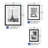 Mcgriff Wood Matte Picture Frame with Mat