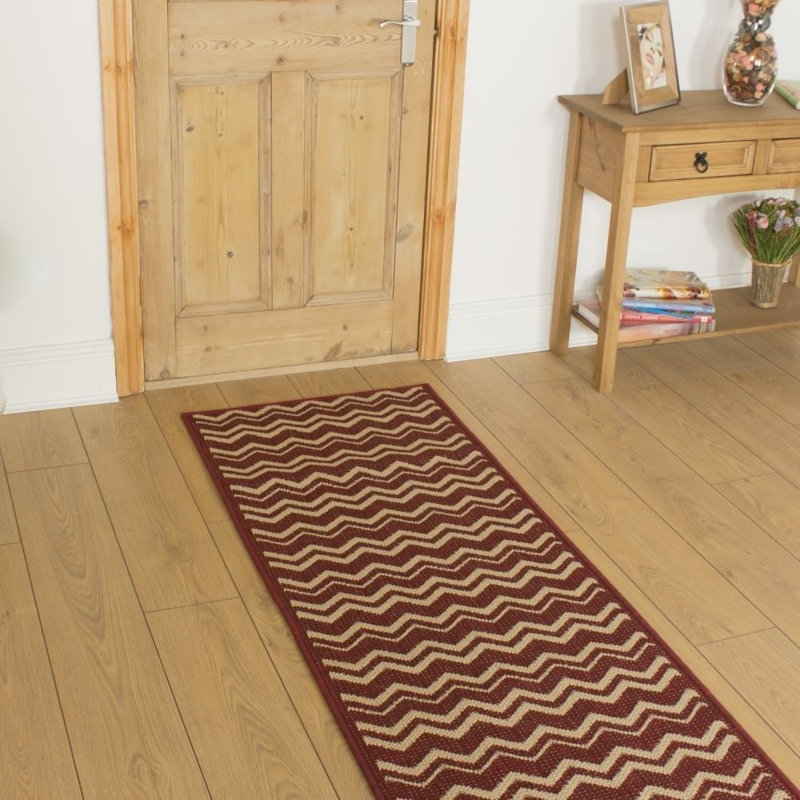 Runner Anita Chevron Hand Woven Indoor Area Rug, Runner 80 x 360cm