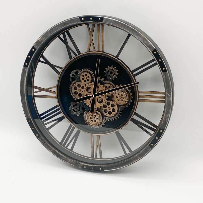 Millikan Metal Wall Clock