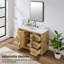 Ensemble de meuble-lavabo simple avec comptoir Juriah 49