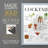 Cocktail Chart Framed Print - Solid Wood-538104748-538104755