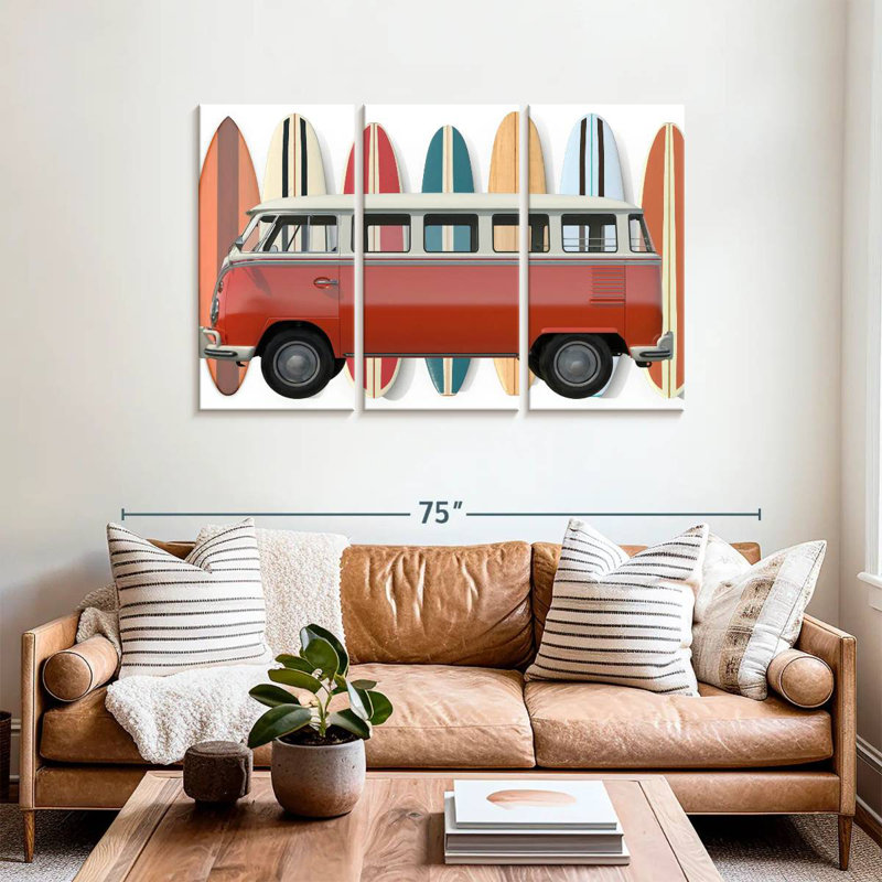 Mehar Surfer Van, 24" H x 38" W