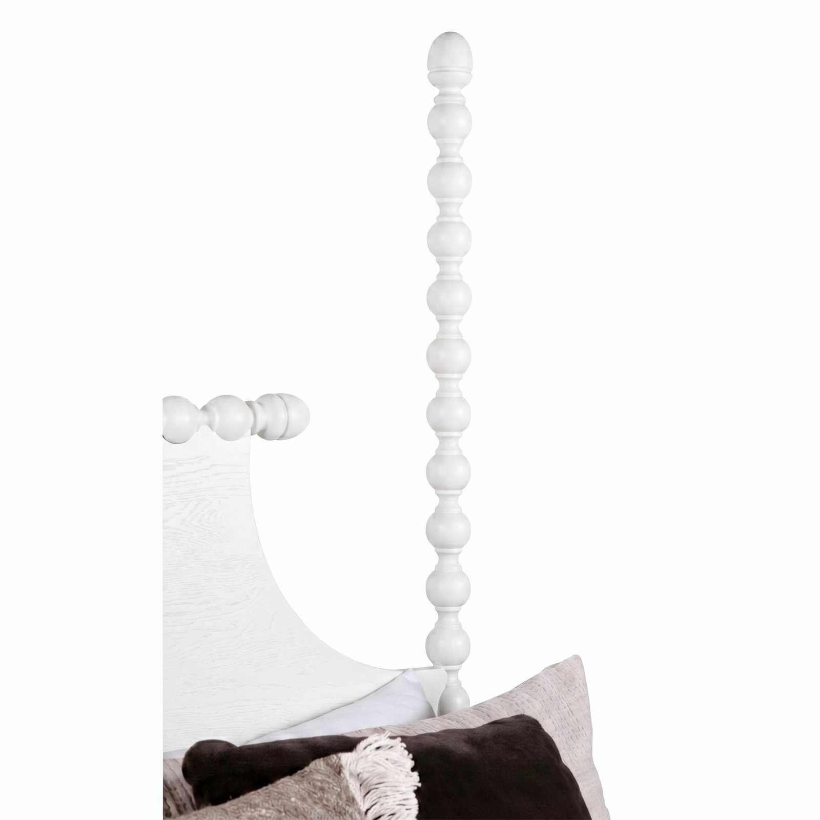 Mary Bed, King, Frost White