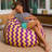Bean Bag Chair for Kids, Teens, and Adults - Filled with Soft Beads, Includes Removable and Machine Washable Cover - Multiple Colors, Sizes and Fabrics including Soft Nylon & Canvas with Patterns-1782650948-1785356745