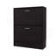 H 31,5 po, 2 portes, wengé noir - Chambre