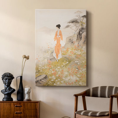 WOMEN Series dxiii - Toile tendue avec châssis de qualité supérieure - Prêt à être accroché