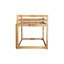 Lit simple au-dessus d'un lit mezzanine - Conception polyvalente pour une chambre fonctionnelle avec escalade facile et sécuritaire