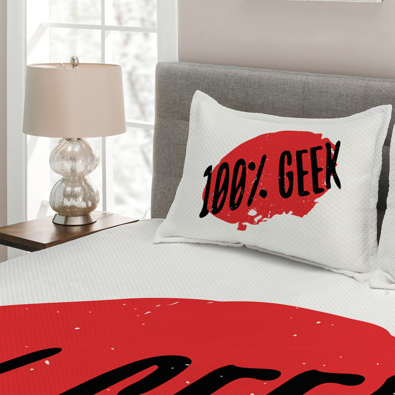 Modern & Contemporary Polyester Coverlet, King Bedspread + 2 Shams