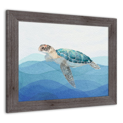 " Mid Wave Sea Turtle "