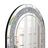 Casmer 31.5'' W Glass Arched Full Length Mirror