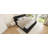 King Size Upholstered Platform Bed, Black