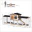 Cage pour petit animal, cage pour animal de compagnie, clapier en bois pour lapin