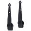 Ayumi Mini Sliding Barn Door Kit Carbon Steel-115017230
