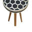 Bone Inlay Tripod Stool