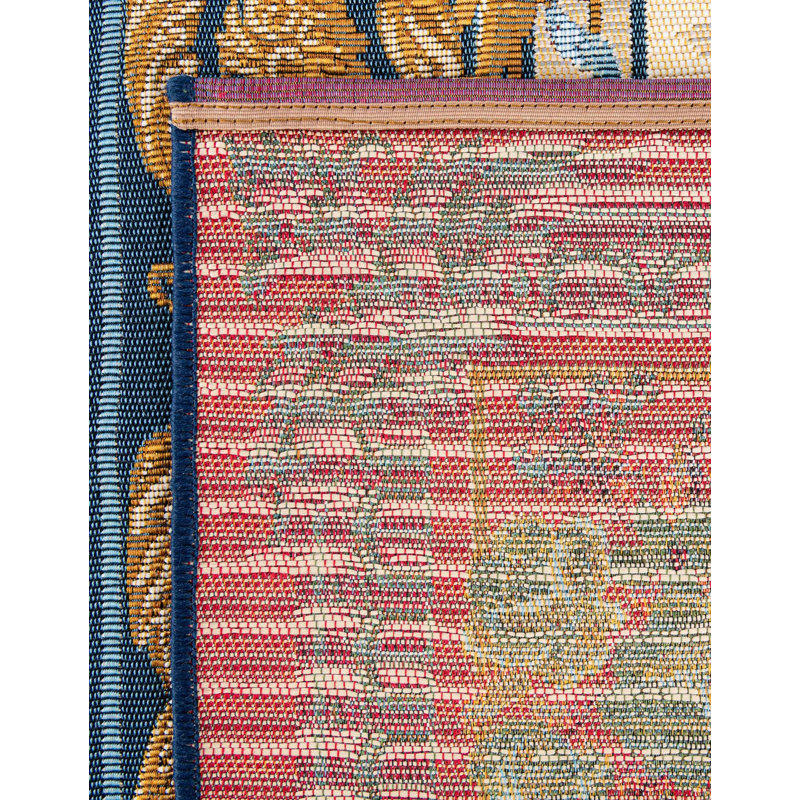 Tapis intérieur / extérieur traditionnel, Tapis de couloir 2 pi 7 po x 10 pi