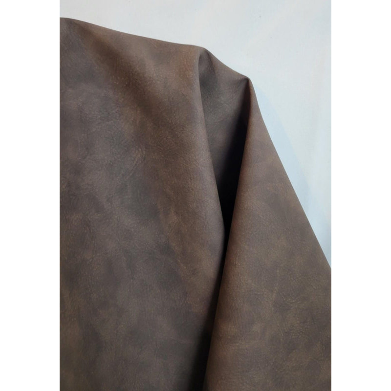 Similicuir vegan 3 verges, Café Nubuck