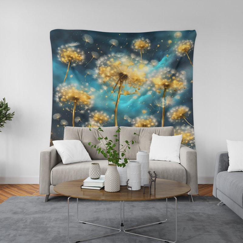 Tapisserie murale, H 88 po x l 104 po 