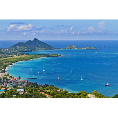 View From Belair, Carriacou by Orietta Gaspari - Wrapped Canvas Print