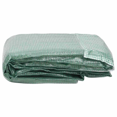 Vidaxl Greenhouse Replacement Cover (45 M²) 300X1500x200 Cm Green