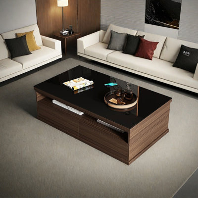Table basse rectangulaire moderne et simple