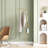 Heavy-Duty Standing Coat Rack, Modern Gold Metal Coat Tree with 3 Hooks & Crossbar, Sturdy Entryway Organizer for Coats, Hats, and Handbags