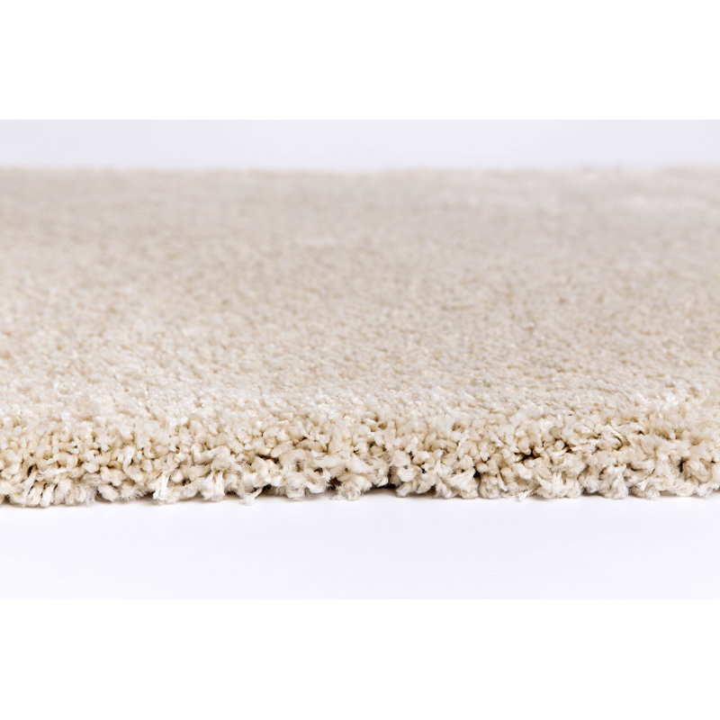 Tapis ivoire à poils longs Grasser, Rectangle 3 pi 3 po x 4 pi 7 po