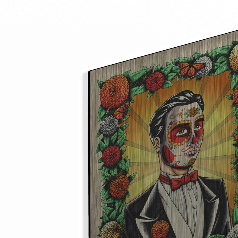 " Muerto Groom " by Nicholas Ivins, 16" H x 12" W 