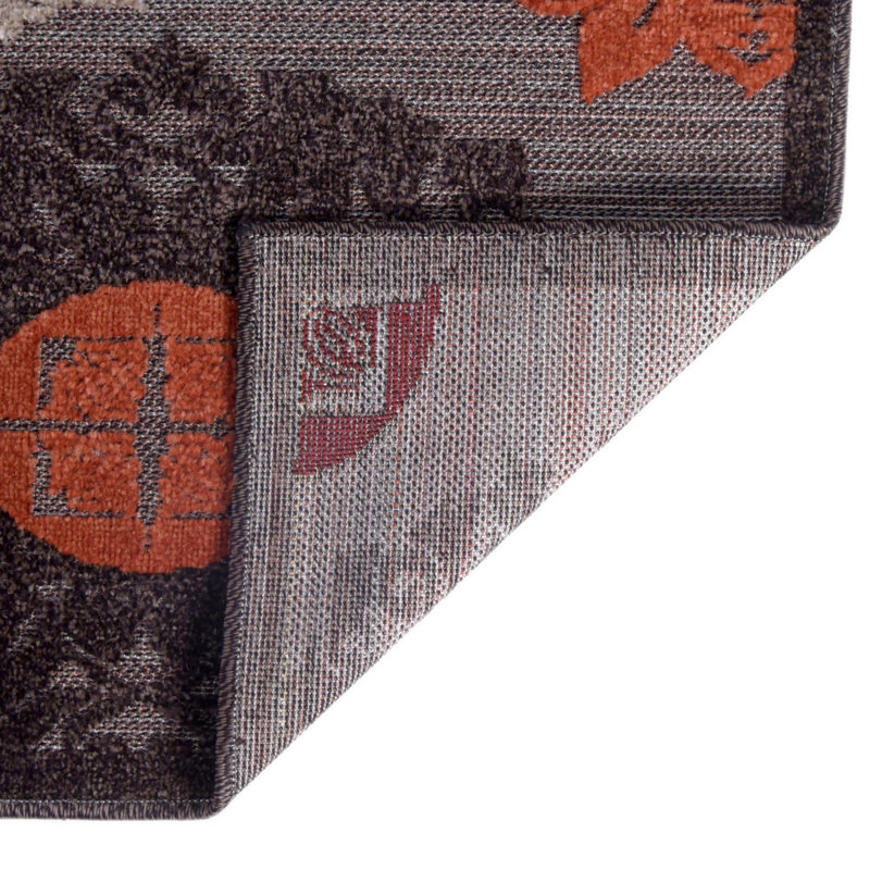Tapis d'intérieur / extérieur brun Dalbury, Tapis de couloir 2 pi x 6 pi 1 po
