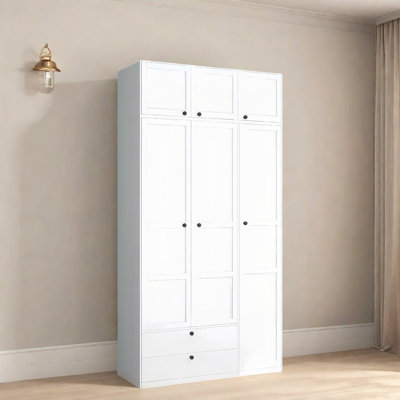 Garde-robe simple de couleur unie