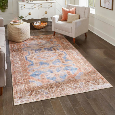 Bernabe Chenille Geometric Indoor Rug