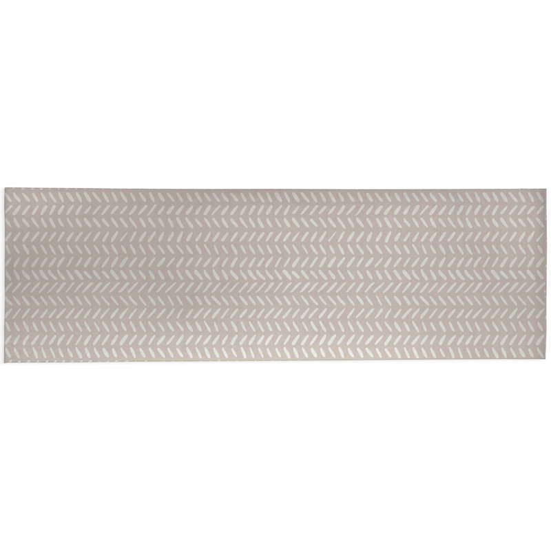 Dream Splat Non-Slip Outdoor Rug, Runner 2'6" x 8'
