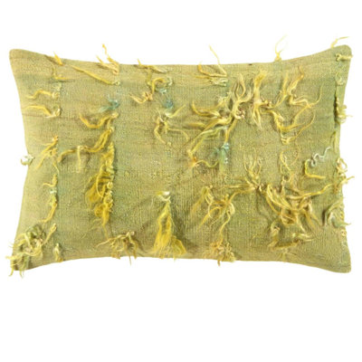 1980s Turkish Tulu Pillow 15'' X 23''