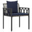  Outdoor Furniture Set with Cushion Poly Rattan Acacia Wood Table Patio-958047857