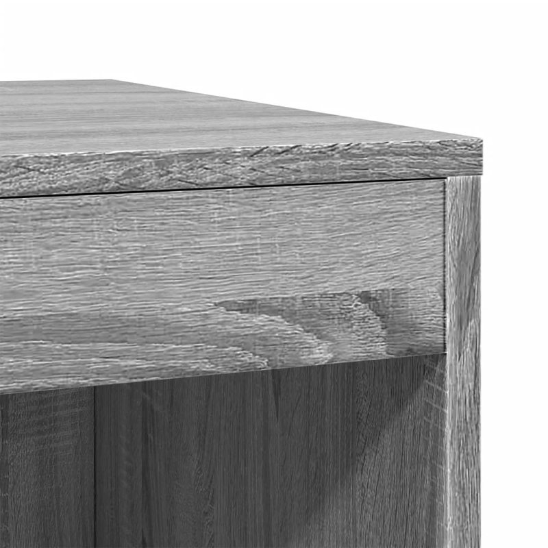 Engineered Wood Litter Box Enclosure, Grey Sonoma