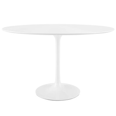 Lippa 48" Oval Wood Grain Dining Table