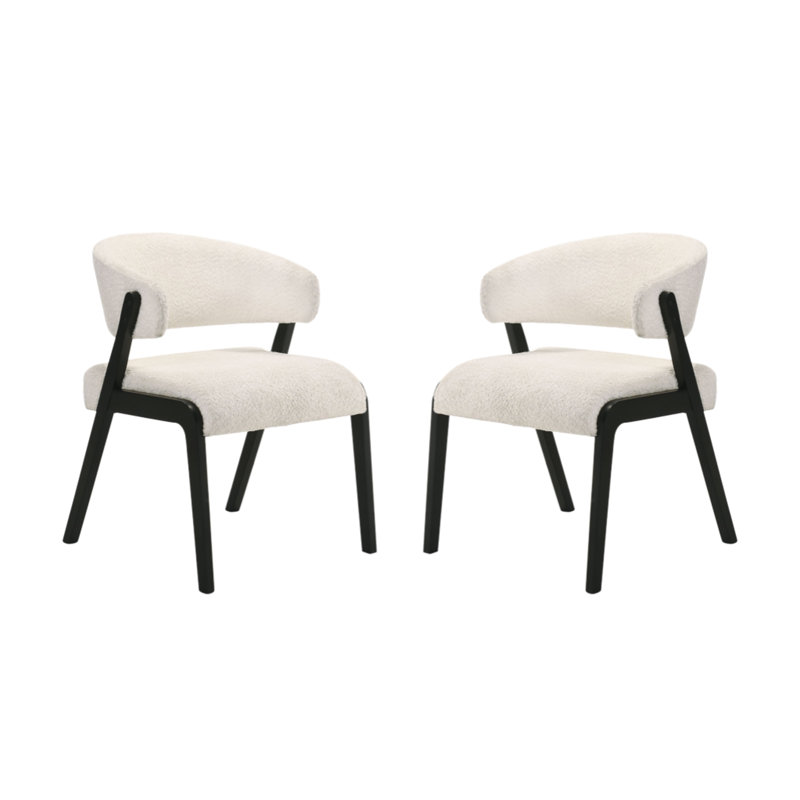 Chaise de salle à manger rembourrée Whitlock